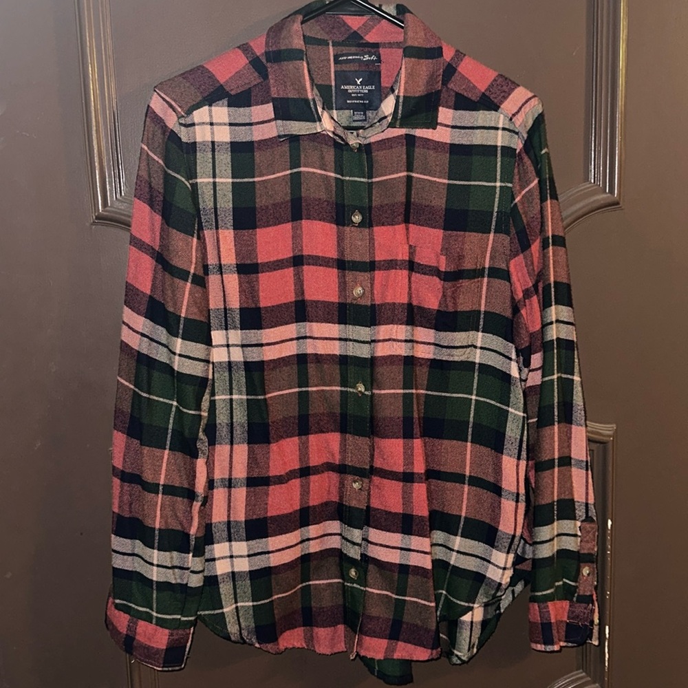 AE Boyfriend Fit Flannel